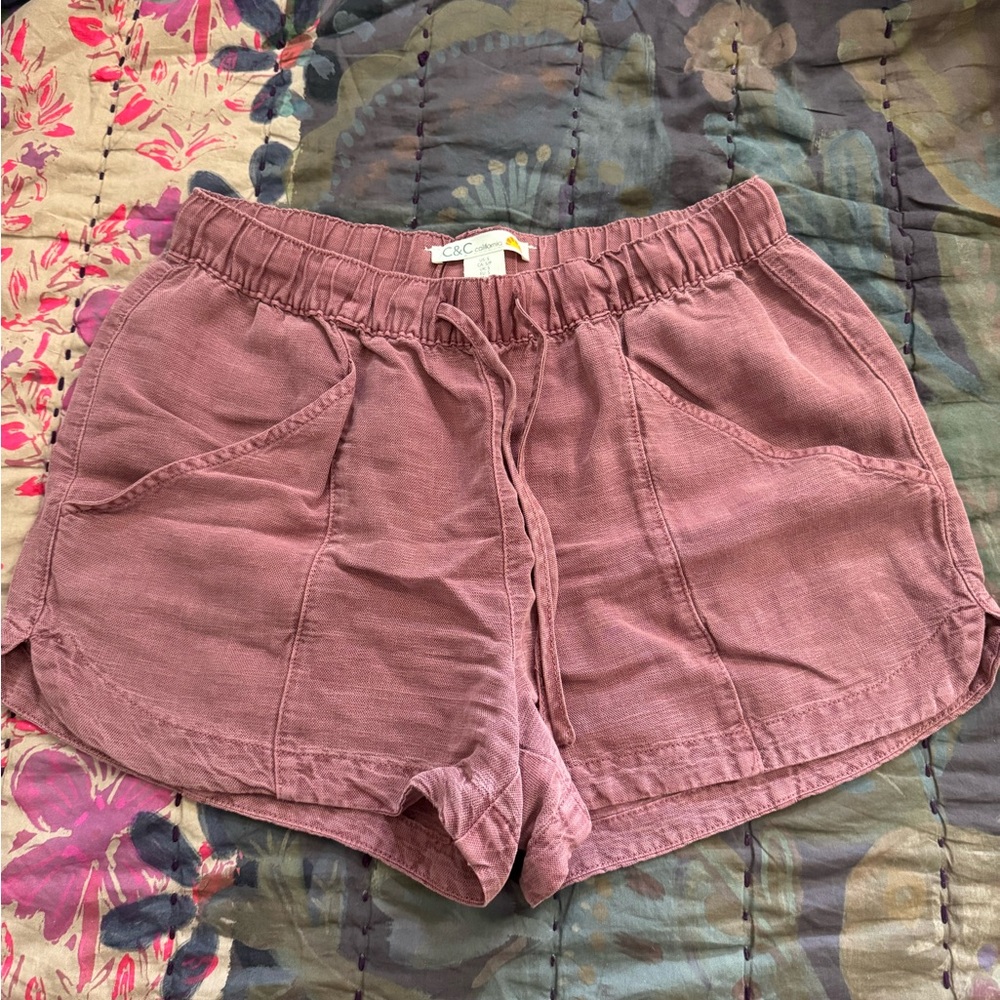 C&C California Women's Dusty Pink / Mauve casual  Shorts